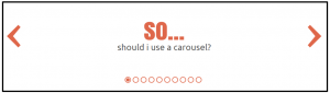 Should I Use A Carousel for my website?